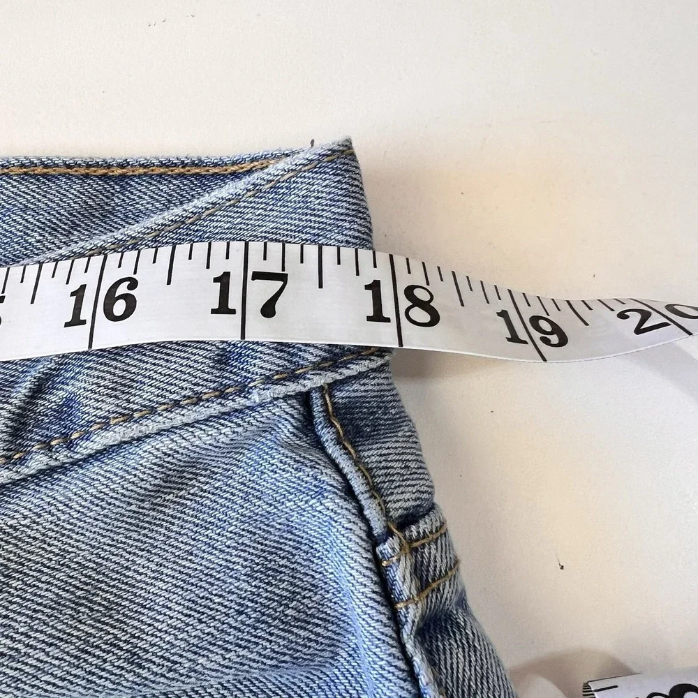 Levis 550‎ Jeans Mens 36x30 Stone Wash Blue Relaxed Fit Denim Pants Casual